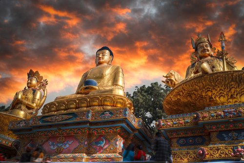 Swayambhunath Golden, Buddha